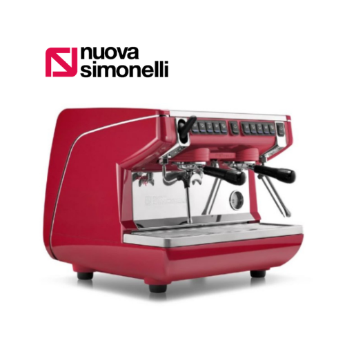เครื่องชงกาแฟ NUOVA APPIA LIFE COMP 2GR V RED TALL จากอิตาลี่ 10011603