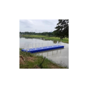 ทุ่นลอยน้ำ ขนาด2x10เมตร รวม 20 ตรม. มีเสากันตก