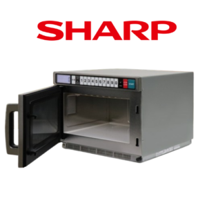 Alternative view of ชาร์ปเตาอบไมโครเวฟเชิงพาณิชย์ Commercial Microwave R-7500TH