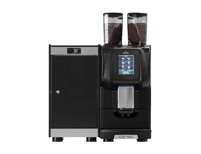 เครื่องชงกาแฟสดอัตโนมัติ อีโกร EGRO ONE TOPMILK NMS KEYPAD 3PH380V (Deep Black) NEW